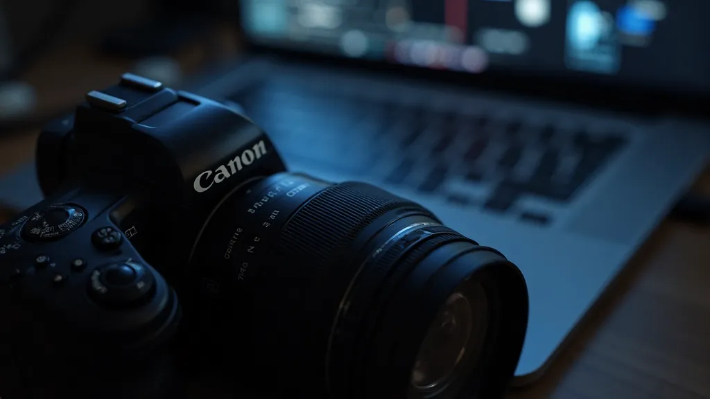 Camera setup for taking dark frames