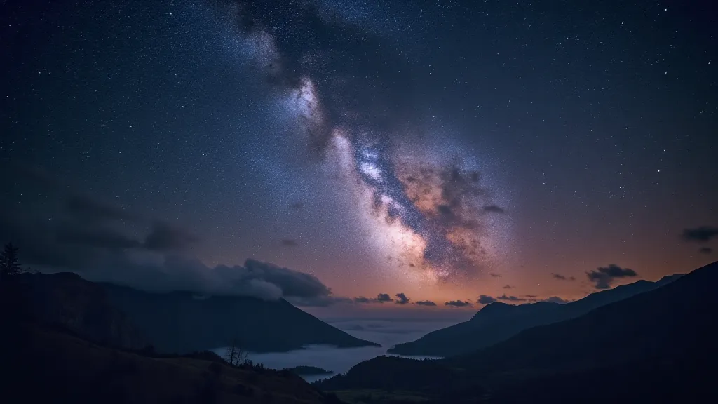 Milky Way galactic background