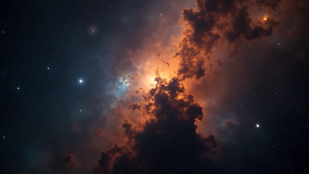 Orion Nebula captured with a long focal length telescope