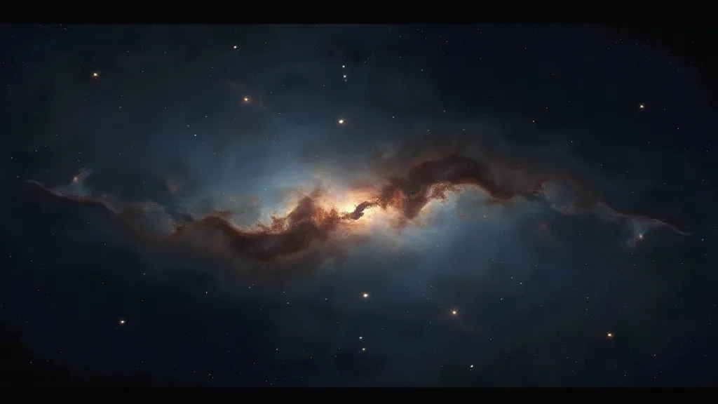 Example of a stacked nebula image demonstrating increased detail.